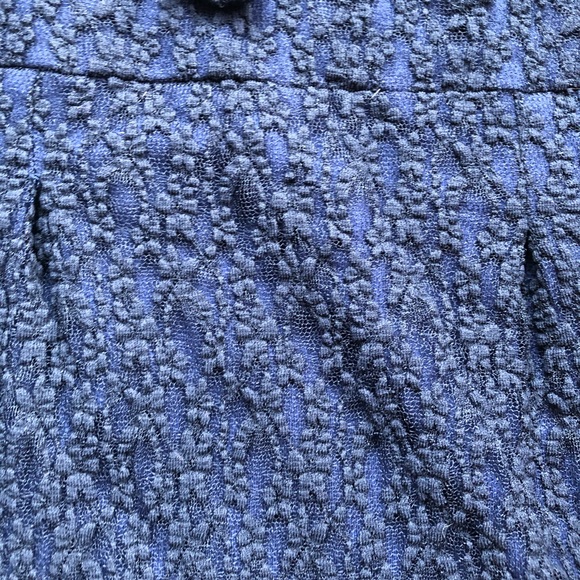 Free People Navy Black Lace Dress Stretchy M - Picture 4 of 8